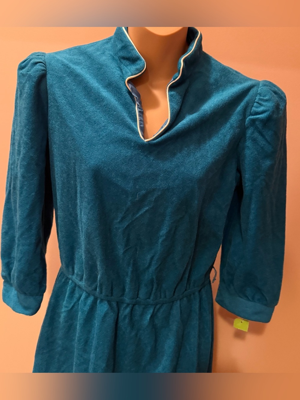 NWT Vintage Kmart CONTI-LEE teal Dress size  9/10 D10